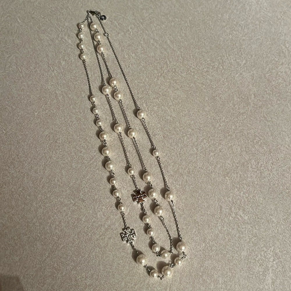 Tory Burch layering necklace